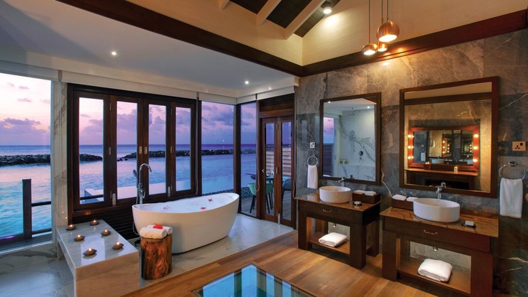 Sunset Water Villa with Pool